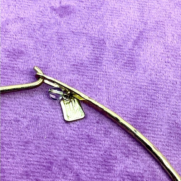 Robert Lee Morris Golden Bib Necklace - Picture 2 of 3